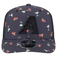 MLB Arizona Diamondbacks Adventure Drinks Pattern 9SEVENTY Stretch-Snap Hat