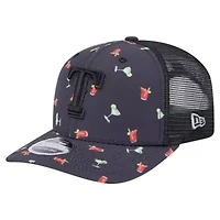 MLB Texas Rangers Adventure Drinks Pattern 9SEVENTY Stretch-Snap Hat