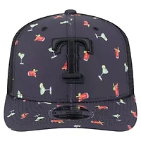 MLB Texas Rangers Adventure Drinks Pattern 9SEVENTY Stretch-Snap Hat