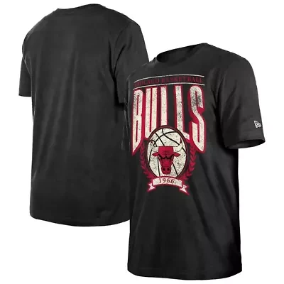 NBA Chicago Bulls Throwback Vintage Boxy Mineral Wash T-Shirt