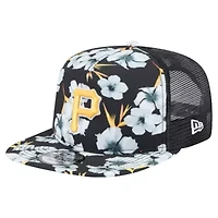 MLB Pittsburgh Pirates Adventure Pattern Golfer Trucker Snapback Hat