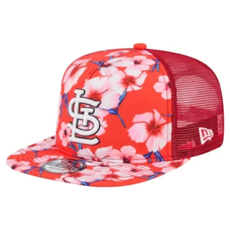 MLB St. Louis Cardinals Adventure Pattern Golfer Trucker Snapback Hat