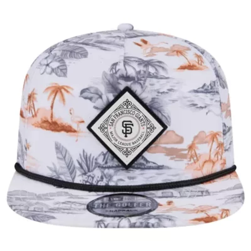 MLB San Francisco Giants Printed Island Golfer Snapback Hat