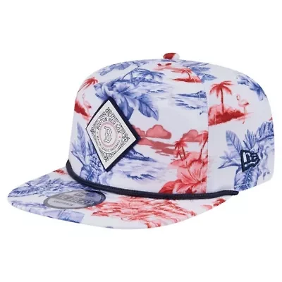 Boston Red Sox MLB Boston Sox Printed Island Golfer Snapback Hat