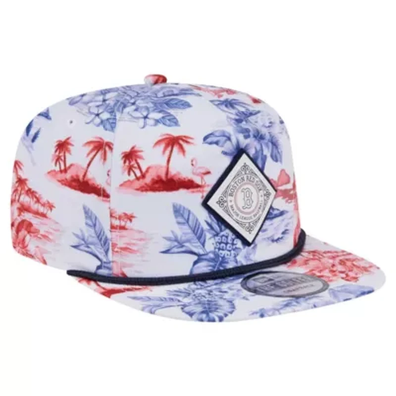 Boston Red Sox MLB Boston Sox Printed Island Golfer Snapback Hat
