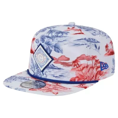 MLB Chicago Cubs Printed Island Golfer Snapback Hat