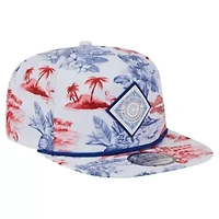 MLB Chicago Cubs Printed Island Golfer Snapback Hat