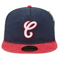 Chicago White Sox MLB ship Side Flag A-Frame 59FIFTY Fitted Hat