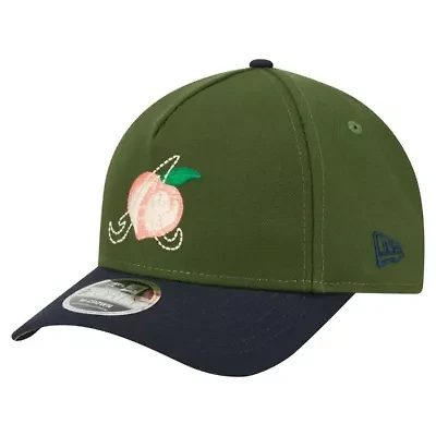 MLB Dark Atlanta Braves City Feature 9FORTY A-Frame Adjustable Hat