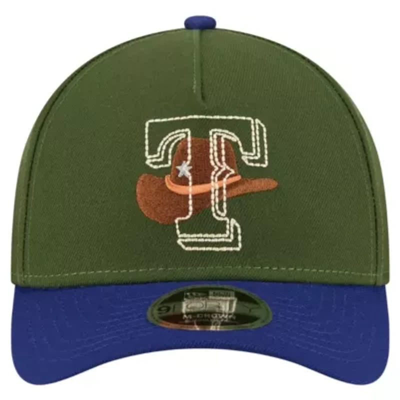 MLB Dark Texas Rangers City Feature 9FORTY A-Frame Adjustable Hat