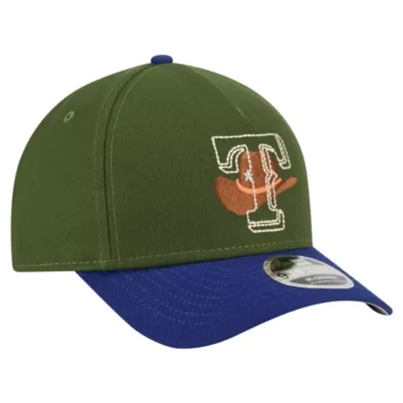 MLB Dark Texas Rangers City Feature 9FORTY A-Frame Adjustable Hat