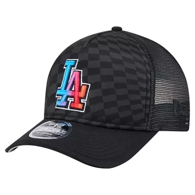 MLB Los Angeles Dodgers Gradient 9FORTY A-Frame M-Crown Trucker Adjustable Hat