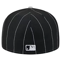 Chicago White Sox MLB Pinstripe 59FIFTY Fitted Hat