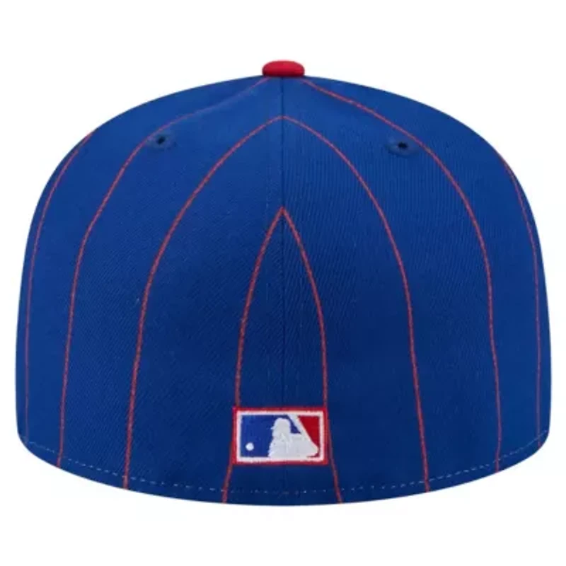 MLB Atlanta Braves Pinstripe 59FIFTY Fitted Hat
