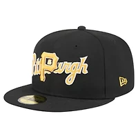 MLB Pittsburgh Pirates Overlap 59FIFTY Fitted Hat
