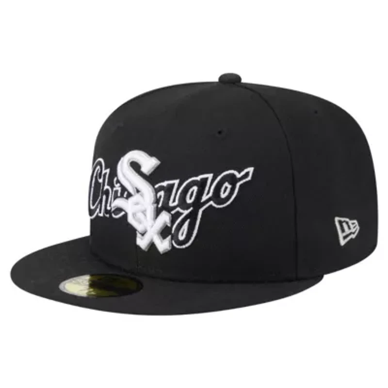 Chicago White Sox MLB Overlap 59FIFTY Fitted Hat