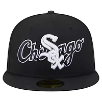 Chicago White Sox MLB Overlap 59FIFTY Fitted Hat