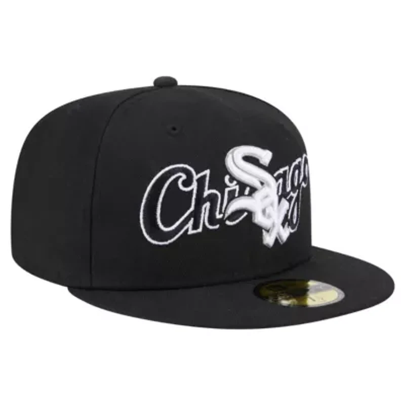 Chicago White Sox MLB Overlap 59FIFTY Fitted Hat