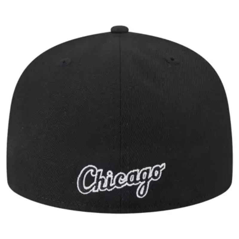 Chicago White Sox MLB Overlap 59FIFTY Fitted Hat