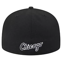 Chicago White Sox MLB Overlap 59FIFTY Fitted Hat