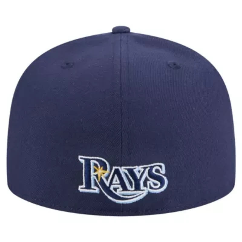 MLB Tampa Bay Rays Overlap 59FIFTY Fitted Hat