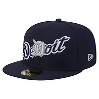 MLB Detroit Tigers Overlap 59FIFTY Fitted Hat