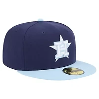 MLB Navy/Light Houston Astros Color Pack 2-Tone 59FIFTY Fitted Hat
