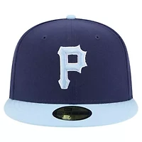 MLB Navy/Light Pittsburgh Pirates Color Pack 2-Tone 59FIFTY Fitted Hat