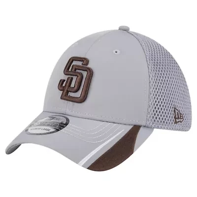 MLB San Diego Padres Linear 39THIRTY Flex-Fit Hat