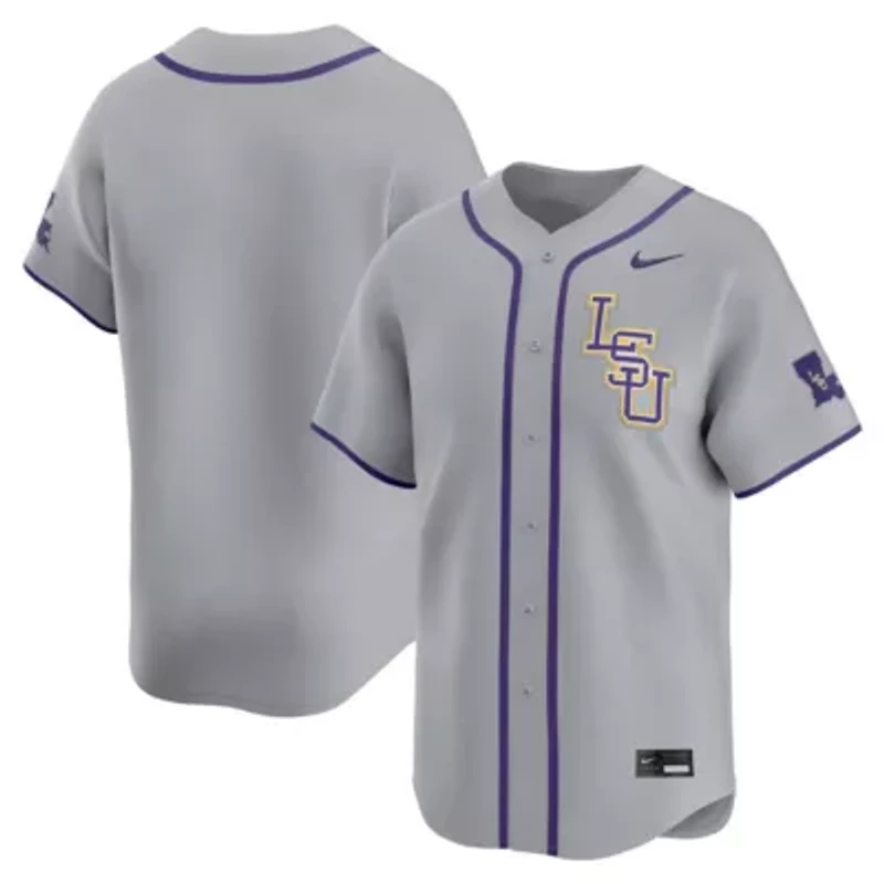 NCAA Nike LSU Tigers Limited Road Wordmark Jersey