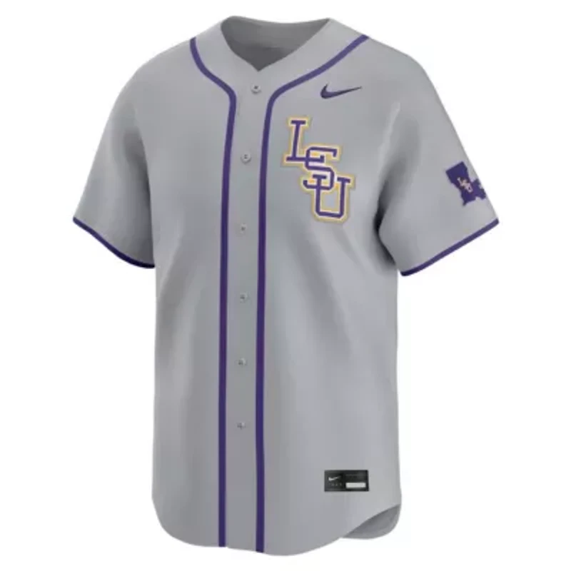 NCAA Nike LSU Tigers Limited Road Wordmark Jersey