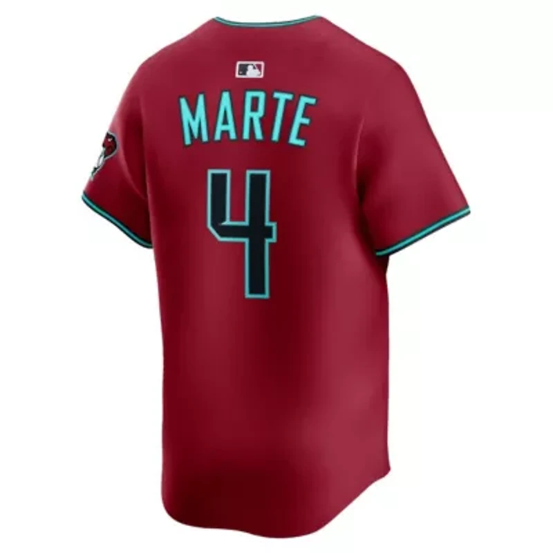 MLB Nike Ketel Marte Arizona Diamondbacks Alternate 2 Limited Player Jersey