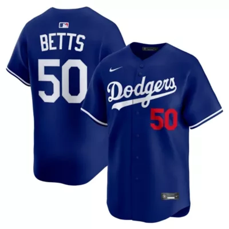 MLB Nike Mookie Betts Los Angeles Dodgers Alternate Limited Player Jersey
