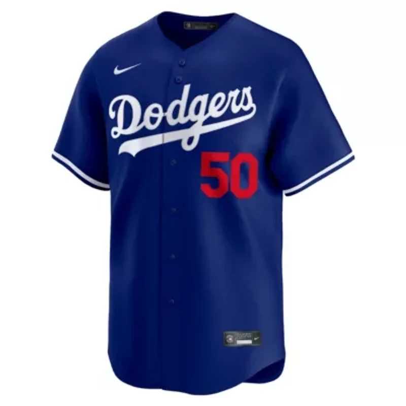 MLB Nike Mookie Betts Los Angeles Dodgers Alternate Limited Player Jersey