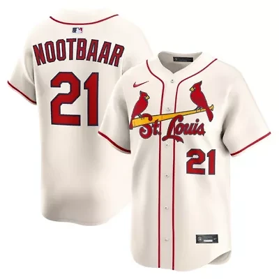 MLB Nike Lars Nootbaar St. Louis Cardinals Alternate 2 Limited Jersey