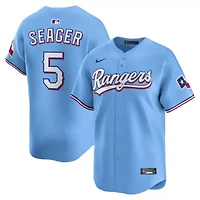 MLB Nike Corey Seager Light Texas Rangers Alternate Limited Player Jersey