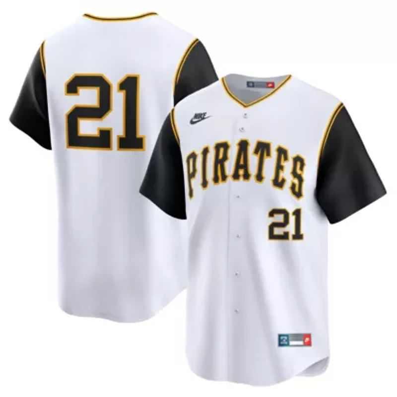 MLB Nike Roberto Clemente Pittsburgh Pirates Cooperstown Collection Limited Jersey