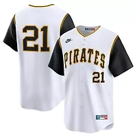 MLB Nike Roberto Clemente Pittsburgh Pirates Cooperstown Collection Limited Jersey