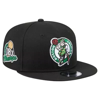 NBA Boston Celtics Logo 18x Champs 9FIFTY Snapback Hat