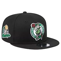 NBA Boston Celtics Logo 18x Champs 9FIFTY Snapback Hat