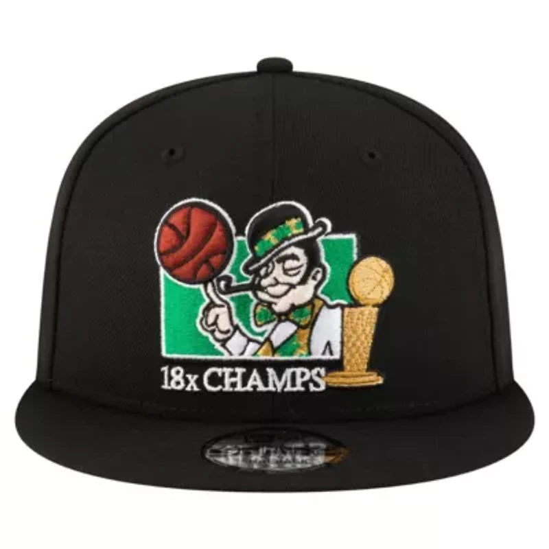 NBA Boston Celtics Lucky 18x Champs 9FIFTY Snapback Hat