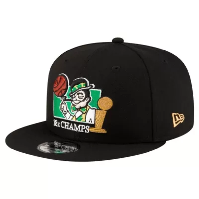 NBA Boston Celtics Lucky 18x Champs 9FIFTY Snapback Hat
