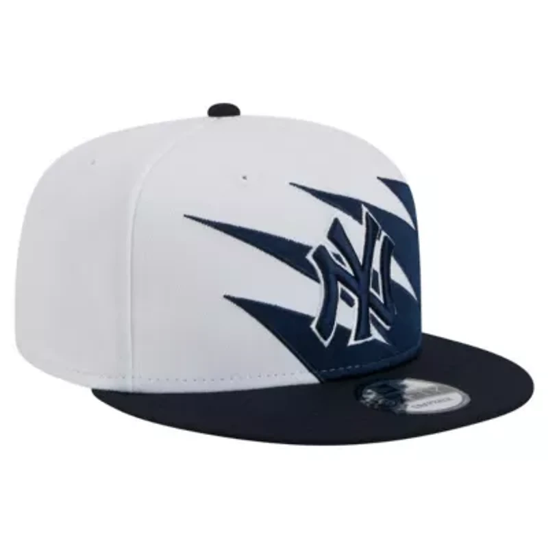 MLB Navy/White New York Yankees Jagged 9FIFTY Snapback Hat