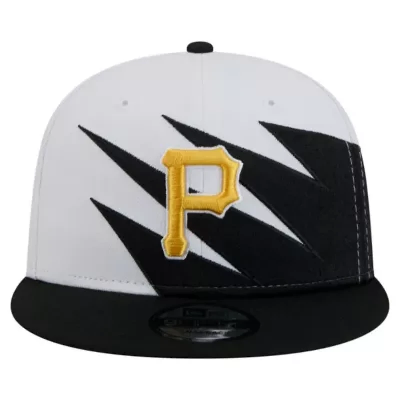 MLB Black/White Pittsburgh Pirates Jagged 9FIFTY Snapback Hat