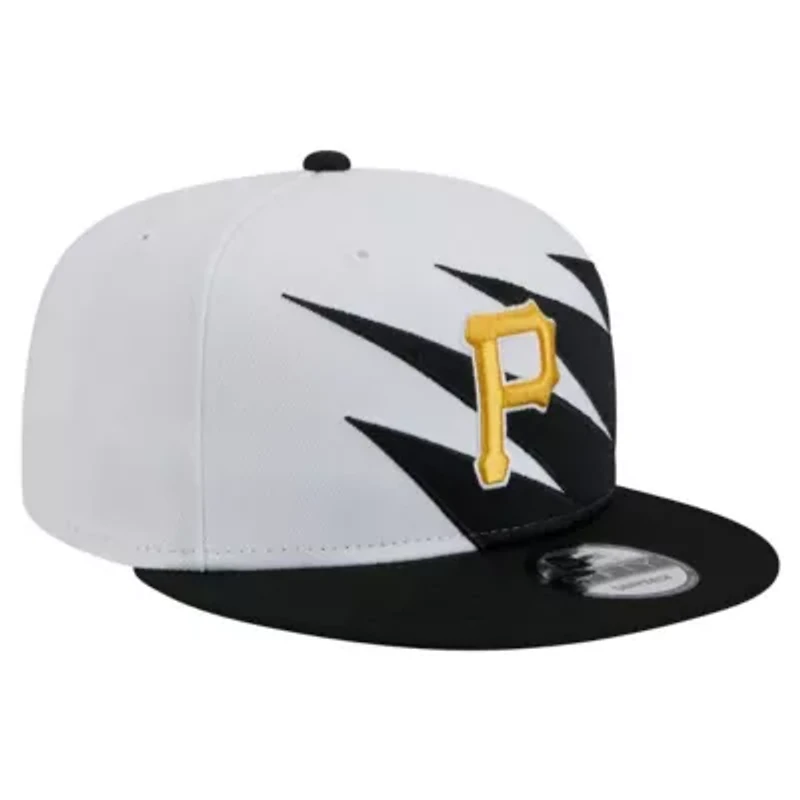 MLB Black/White Pittsburgh Pirates Jagged 9FIFTY Snapback Hat