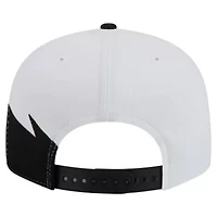 MLB Black/White Pittsburgh Pirates Jagged 9FIFTY Snapback Hat