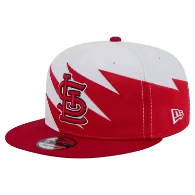 MLB Red/White St. Louis Cardinals Jagged 9FIFTY Snapback Hat