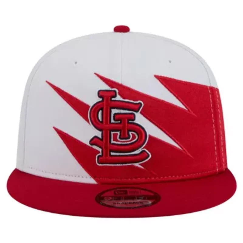 MLB Red/White St. Louis Cardinals Jagged 9FIFTY Snapback Hat
