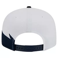 MLB Navy/White Cleveland Guardians Jagged 9FIFTY Snapback Hat
