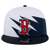 Boston Red Sox MLB Navy/White Boston Sox Jagged 9FIFTY Snapback Hat